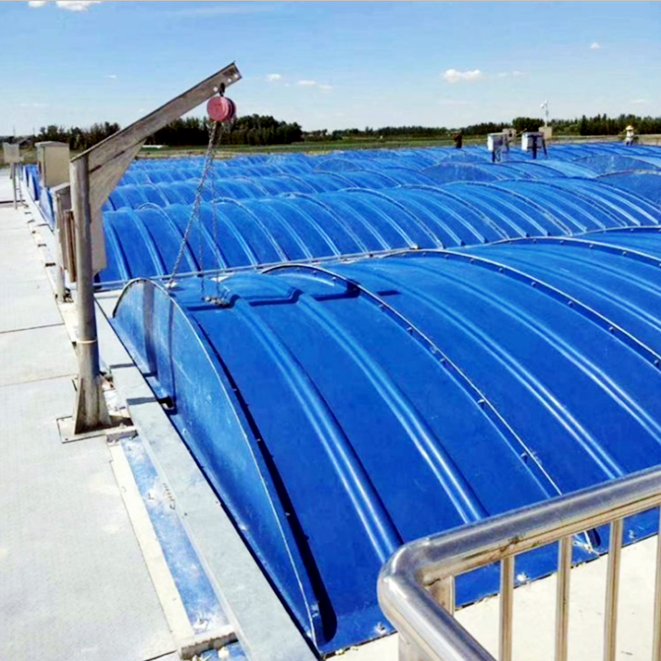 污水池玻璃钢盖板的应用与特点